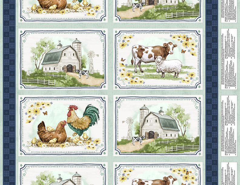 Friendly Farmstead || Placemat Panel