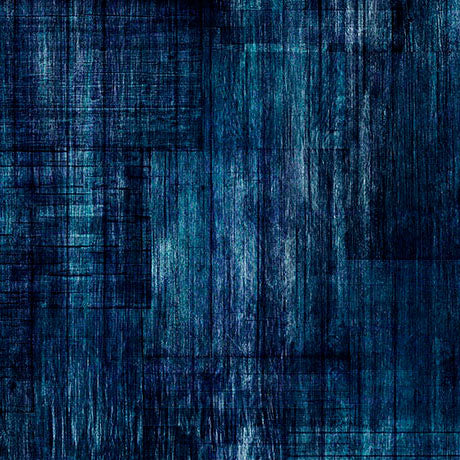 Into the Woods Wood Texture Navy Fabric by QT Fabrics