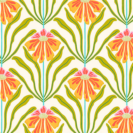 Wild Beauty || Floral Geo || Linen