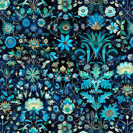FOLKLORE || Floral || Navy