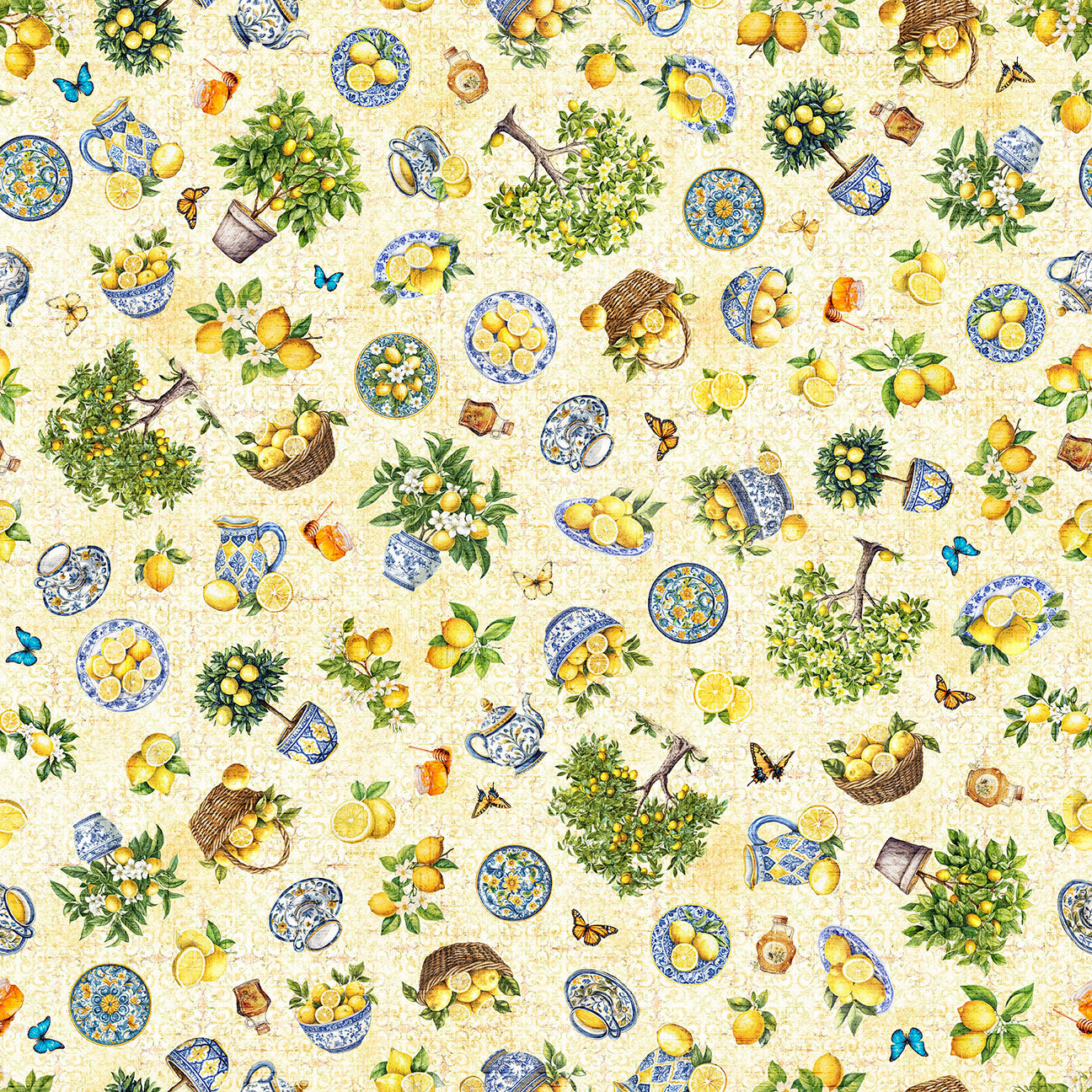 Citrus Bliss || Lemons & Flora || Parchment