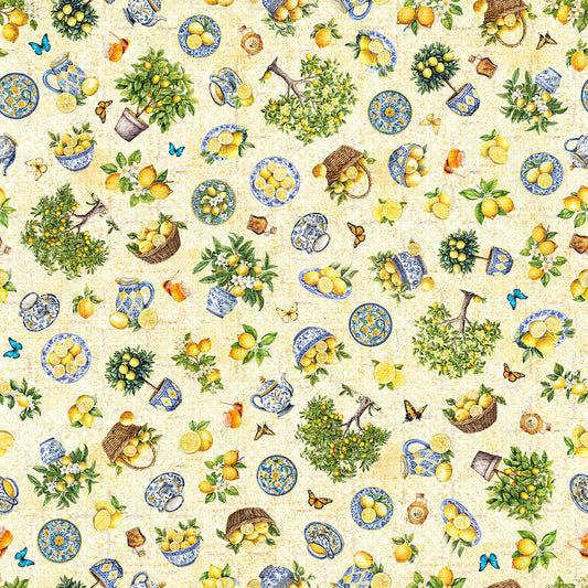 Citrus Bliss || Lemons & Flora || Parchment
