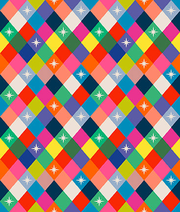 Circus Spectacular || Harlequin Check || Multi