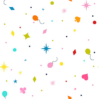 Circus Spectacular || Celebration Confetti Toss || White