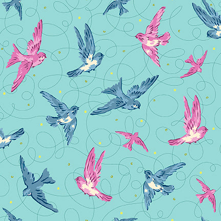Flora || Birds || Blue