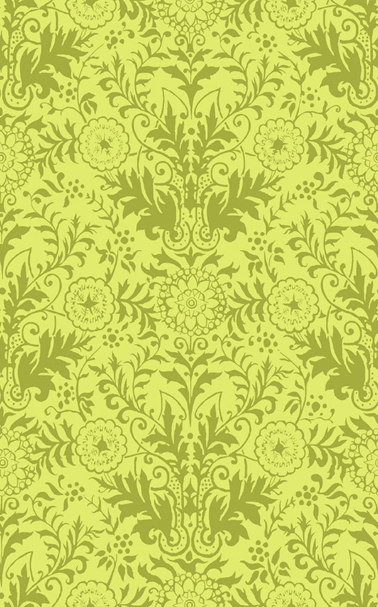 Flora || Damask || Lime