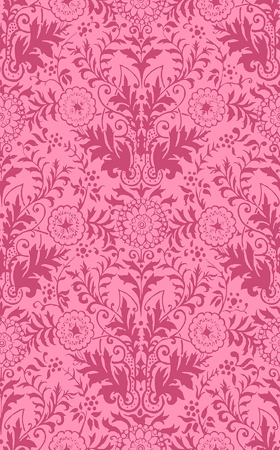 Flora || Damask || Raspberry
