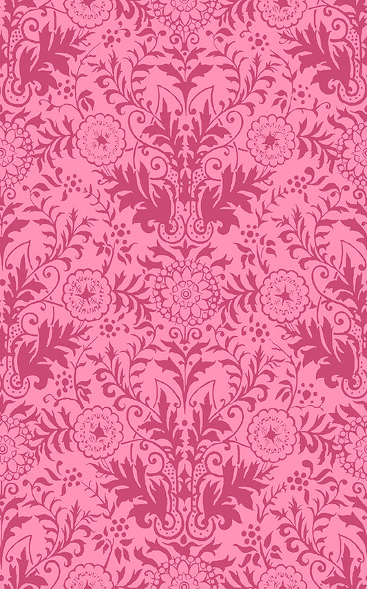 Flora || Damask || Raspberry