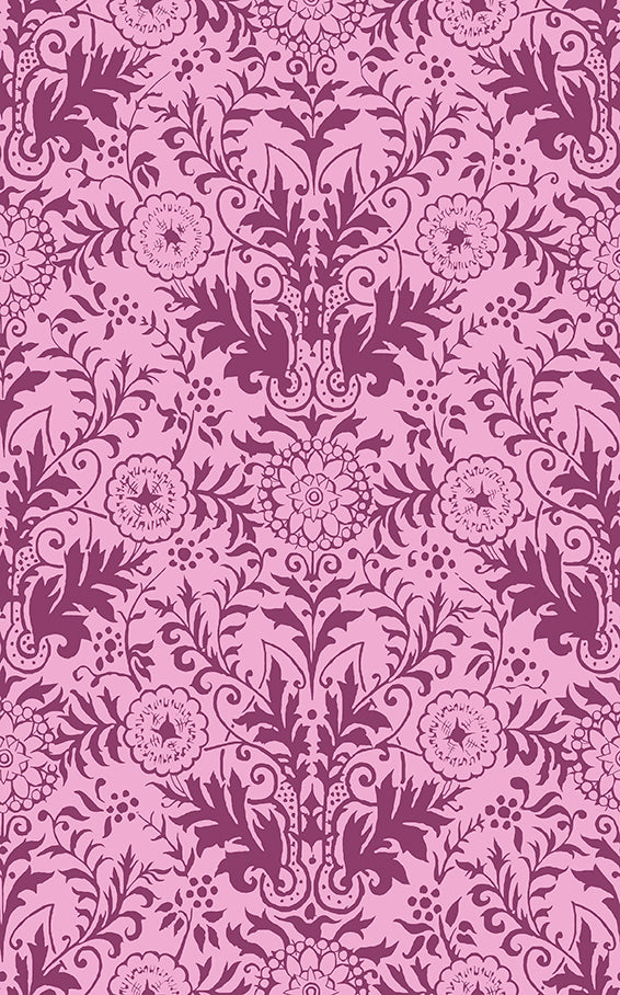 Flora || Damask || Plum