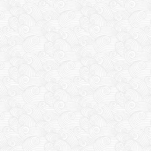 White On White Waves || Morning Mist VIII