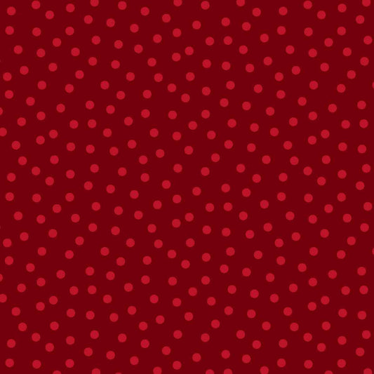 Nordic Holiday Village || Dots || Red on Red
