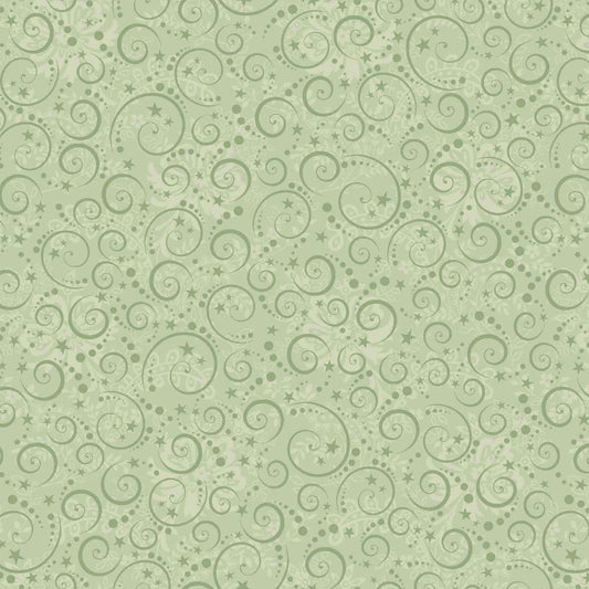 Nordic Holiday Village || Mini Swirls || Light Sage