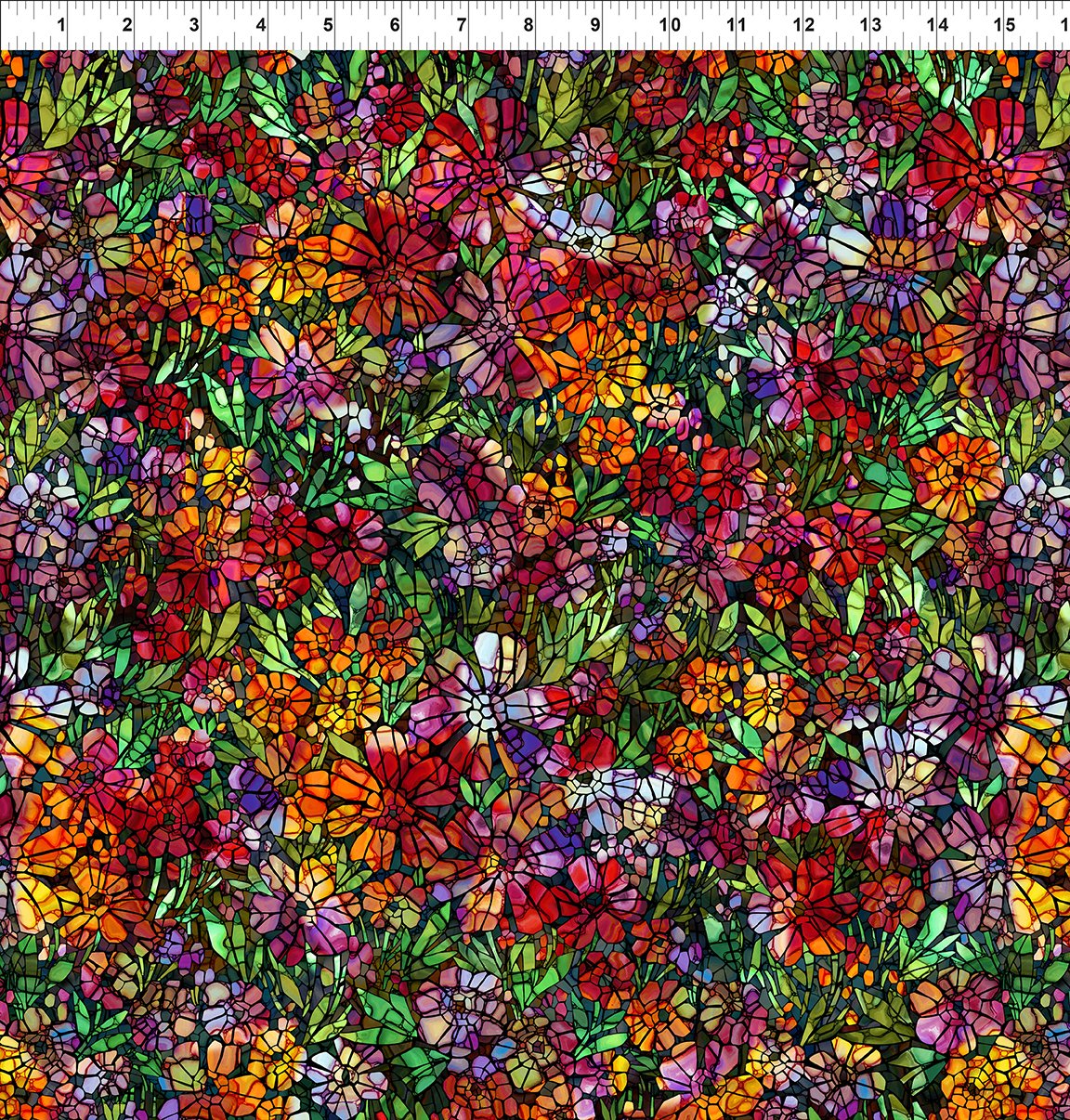 Dear Clara || Stained Glass Garden || Multi