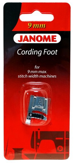 Janome 9mm 3-Way Cording Foot