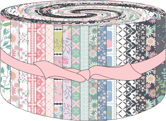 Le Petit Escargot || Poppie Cotton || 2.5" Strips