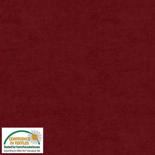 Stof Melange Basic || Ruby Wine