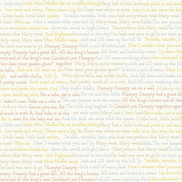 Nursery Rhyme Time || Book Pages || Ivory
