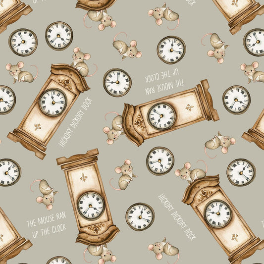 Nursery Rhyme Time || Hickory Dickory Dock || Lt Grey