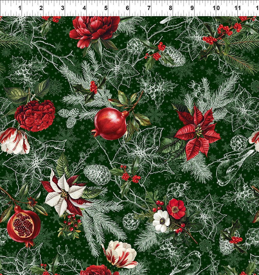 Winter Enchantment || Toile || Green