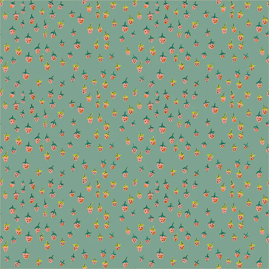 Studio Edit || Field Strawberries || Teal