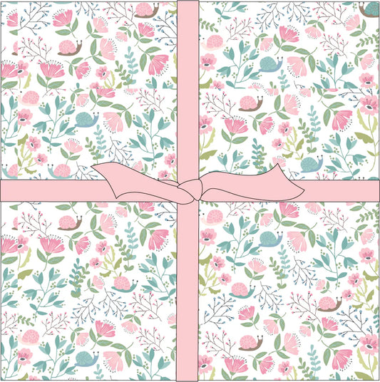 Le Petit Escargot || Poppie Cotton || 10" Precuts
