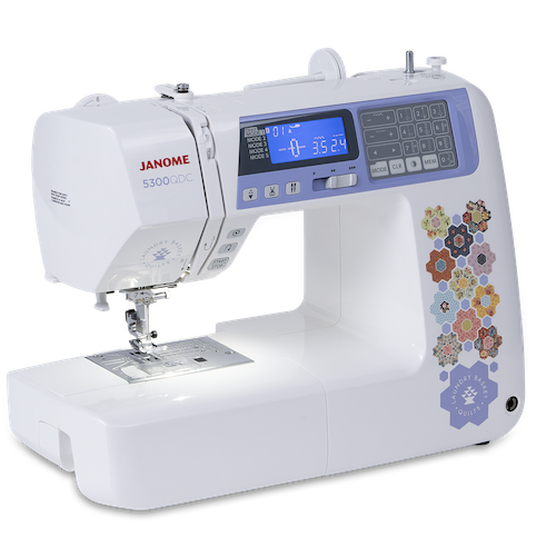 Janome 5300QDC Laundry Basket Quillts Sewing Machine