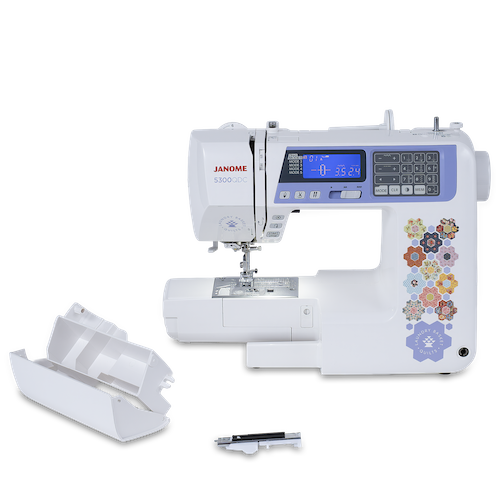 Janome 5300QDC Laundry Basket Quillts Sewing Machine