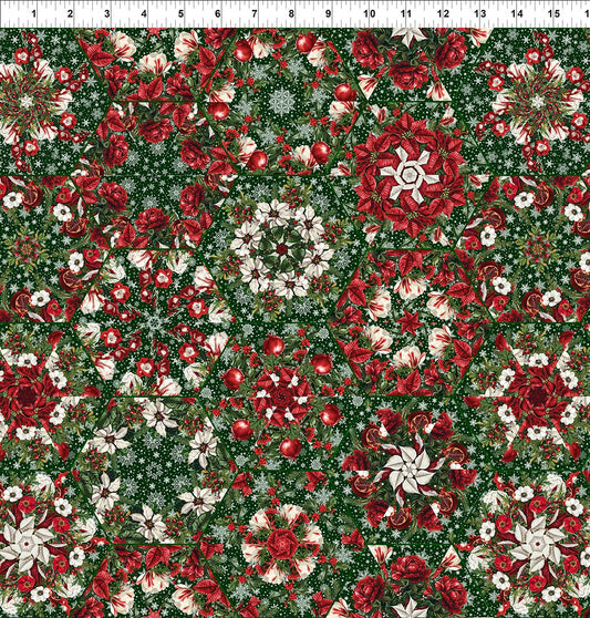 Winter Enchantment || Kaleidoscope || Green