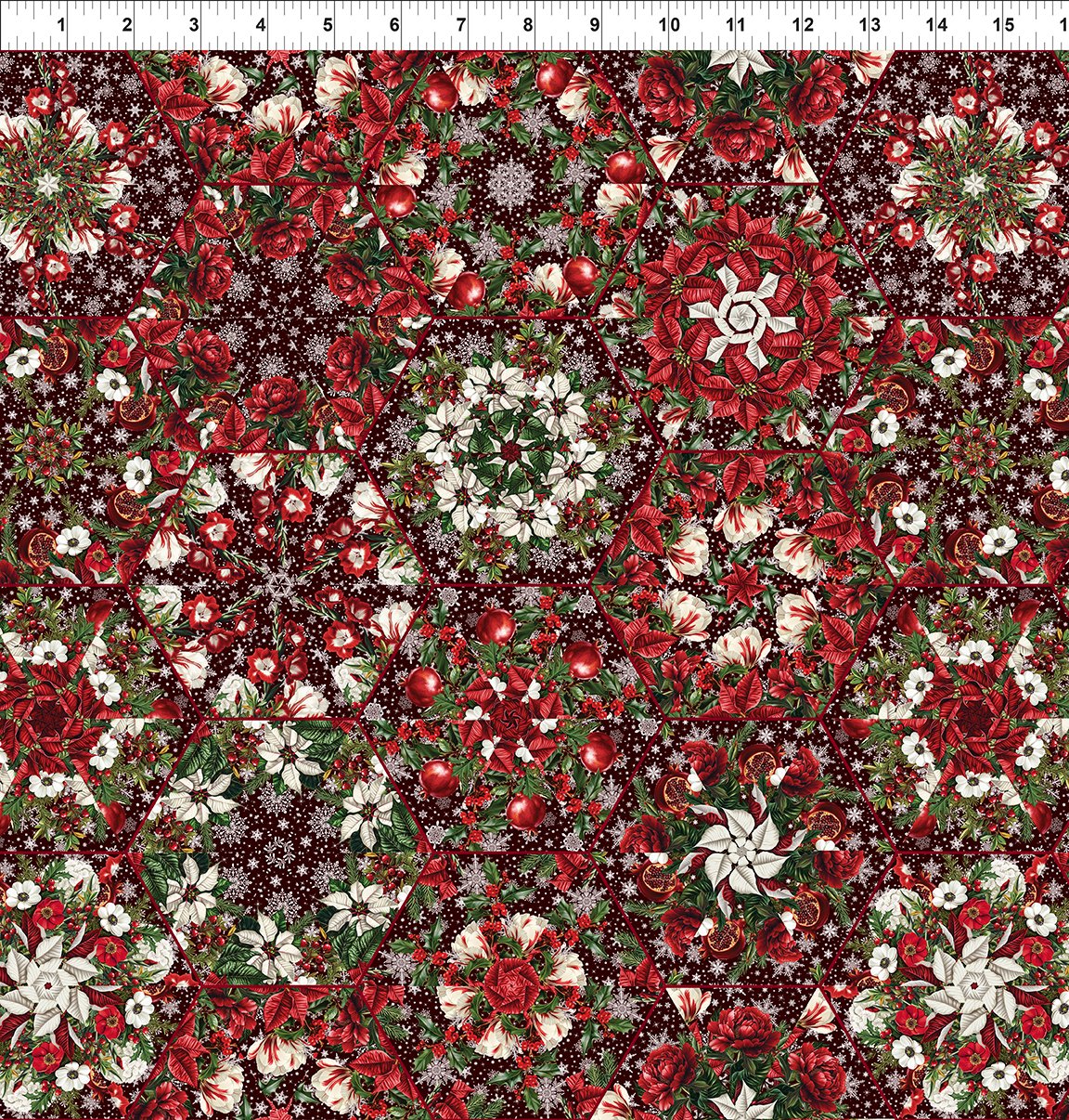 Winter Enchantment || Kaleidoscope || Red
