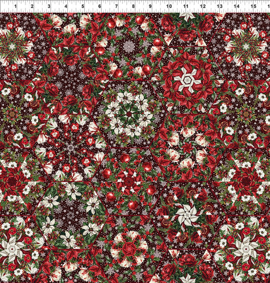 Winter Enchantment || Kaleidoscope || Red