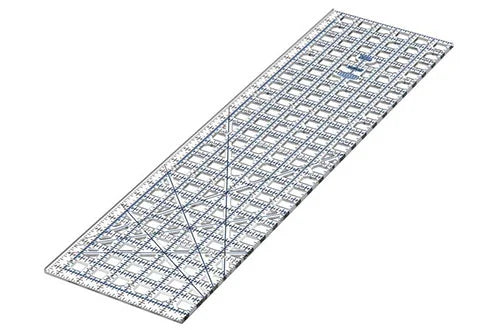 TrueCut Rectangle Quilting Ruler || 6.5"x24"