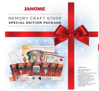Janome Package: 6700 Professional
