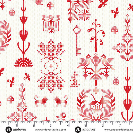 Jinny || Redwork || Cherry