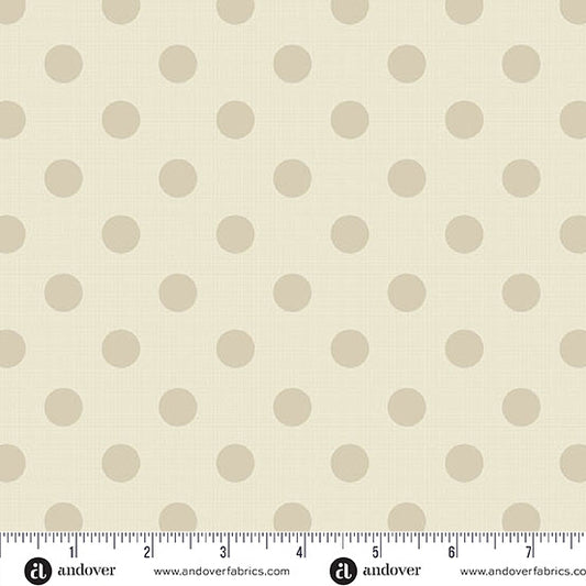 Quiltessential by Laundry Basket Quilts Large Dot Ivory
