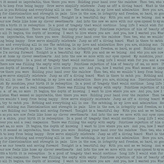 Sun Print 2022 - 10th Anniversary Collection || Text || Stone