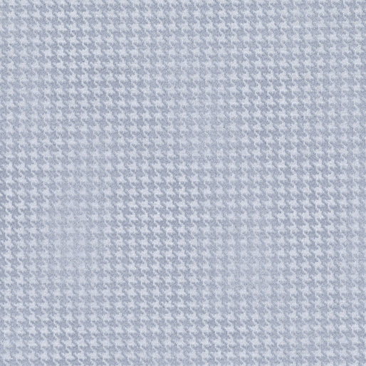 Blushed Houndstooth || Light Blue