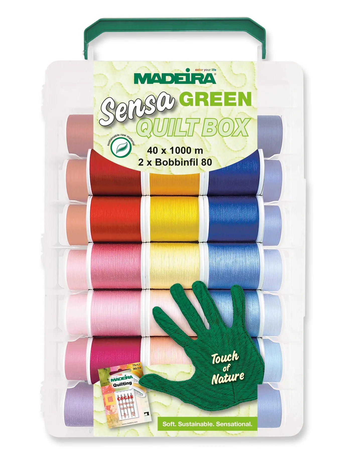 Madeira Sensa Green Softbox || Thread Box