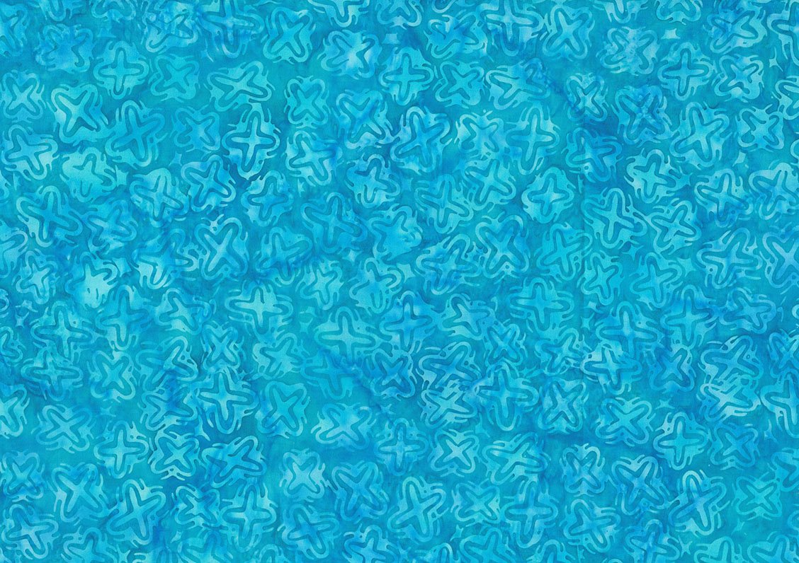 Etchings || Crosshatch || Turquoise