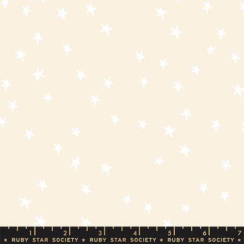 Starry || White On Natural