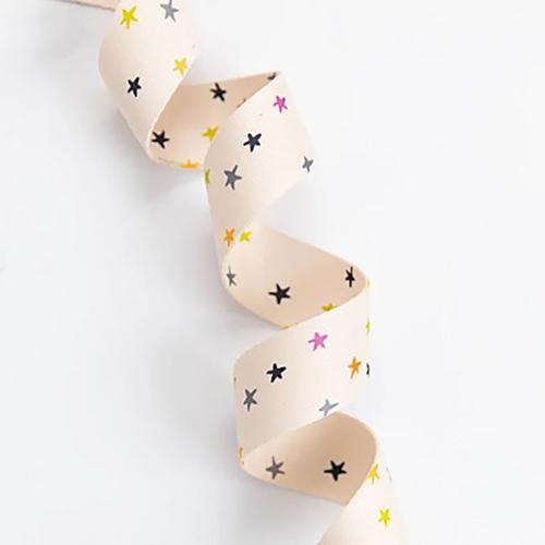 Webbing || Starry in Natural/Magic || 1.5" || Stitch Supply