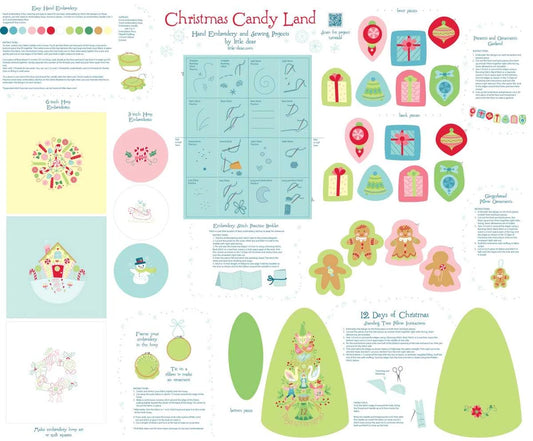 Christmas Candy Land || Panel