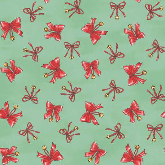 Christmas at Pooh Corner || Bows || Light Green