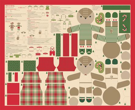 Holiday Cheer || Reindeer Stuffies || Panel