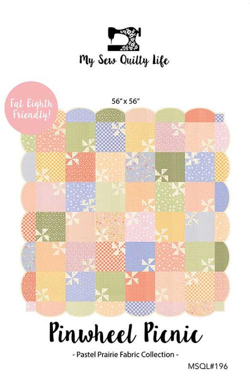 Pinwheel Picnic  By My Sew Quilty LIfe