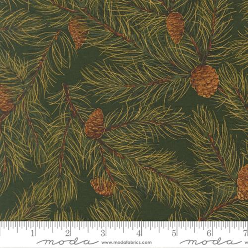 Merry Manor Metallic 2025 || Christmas Pine Cones || Dark Green