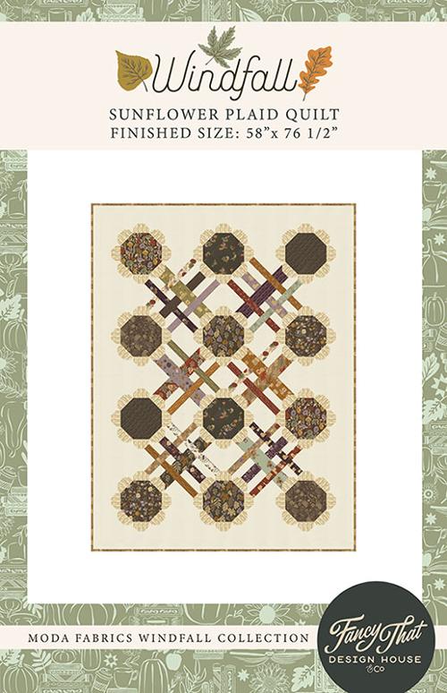 Fancy That Design House || Sunflower Plaid Quilt Pattern