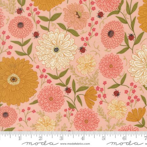 Ladybug Whimsy || Zinnias || Pretty Pin