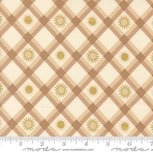 Ladybug Whimsy || Plaid || Natural