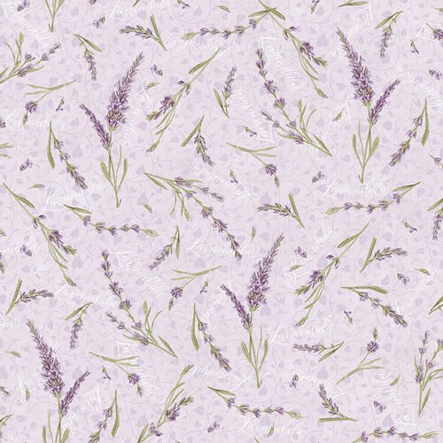 Lavender Garden 9872-56 Lavender Tossed Lavender Sprigs