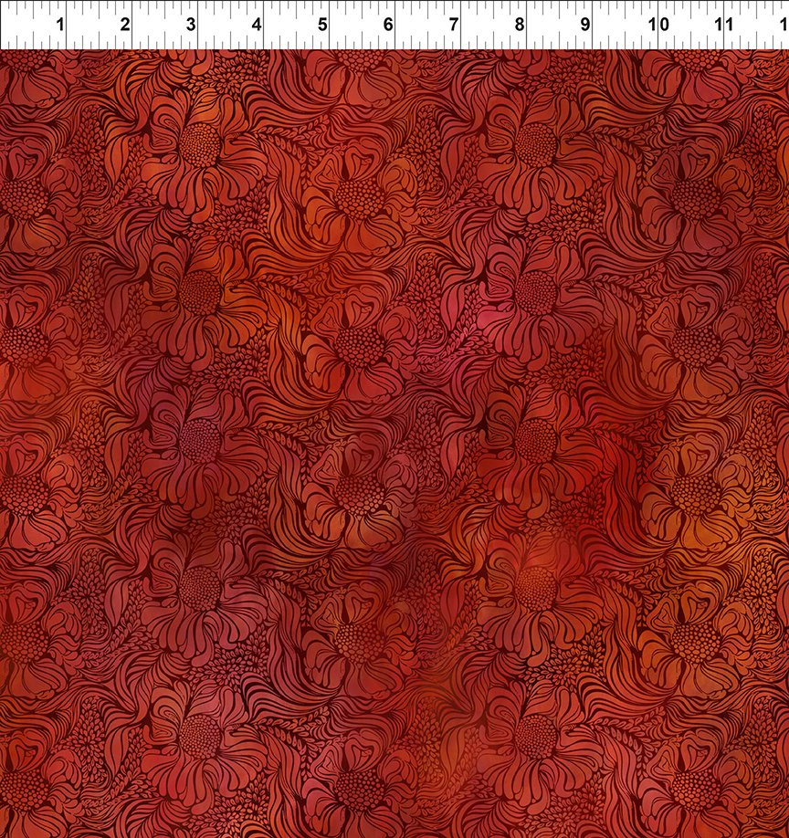 Dear Clara || Lush Tonal Flowers || Red